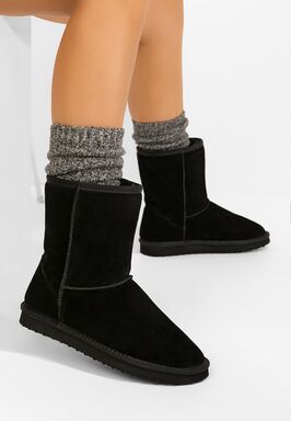 Μπότες τύπου UGG Crisea Μαύρα