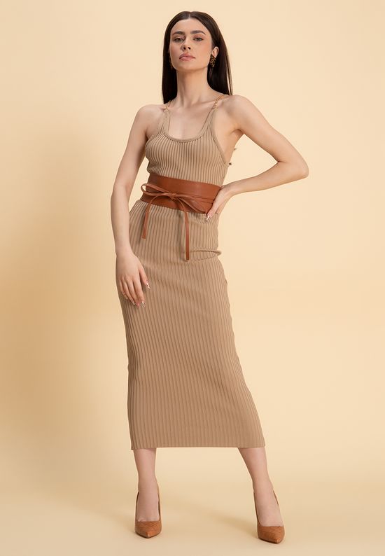 Φόρεμα Hannelore Bej, Μέγεθος: ONE SIZE- zapatos