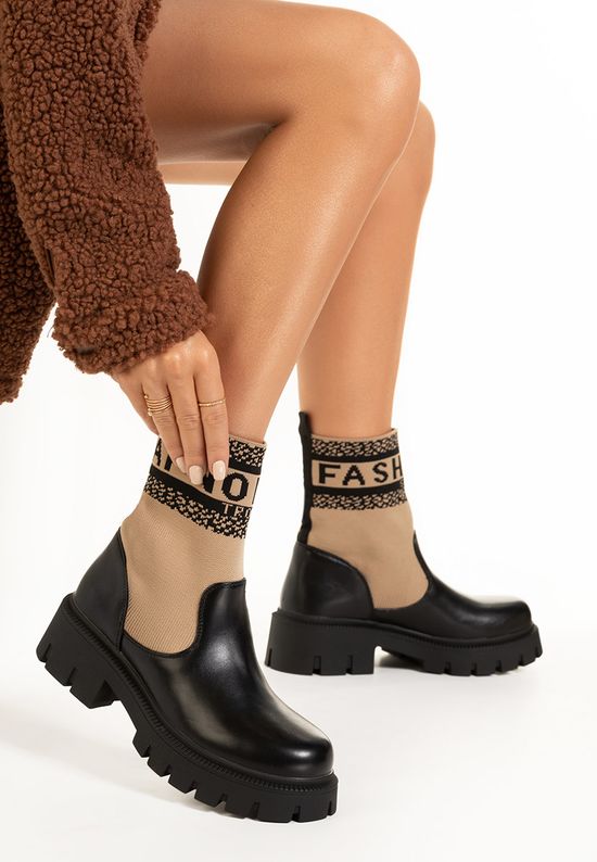Γυναικεία μποτάκια Χακι Mabella, Μέγεθος: 37- zapatos