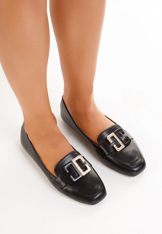 Μοκασίνια  γυναικεια Joyday μαύρα, Μέγεθος: 39- zapatos