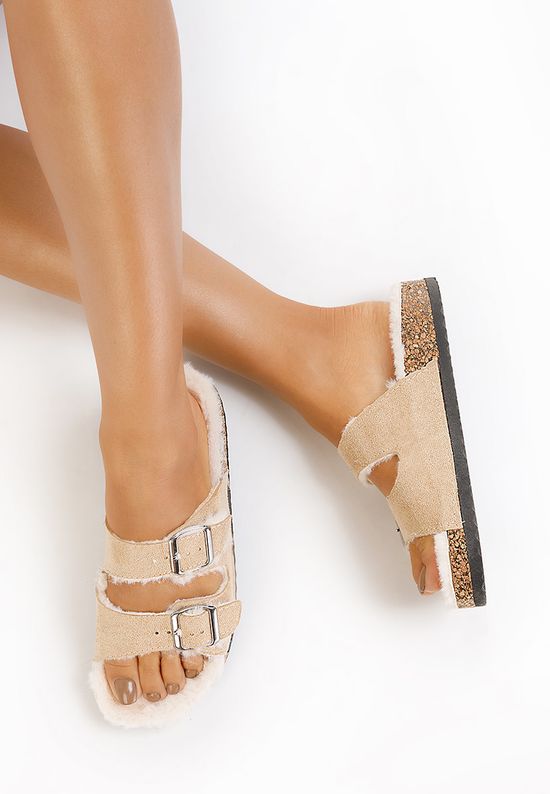 Γυναικείες Παντόφλες Testa μπεζ, Μέγεθος: 40- zapatos