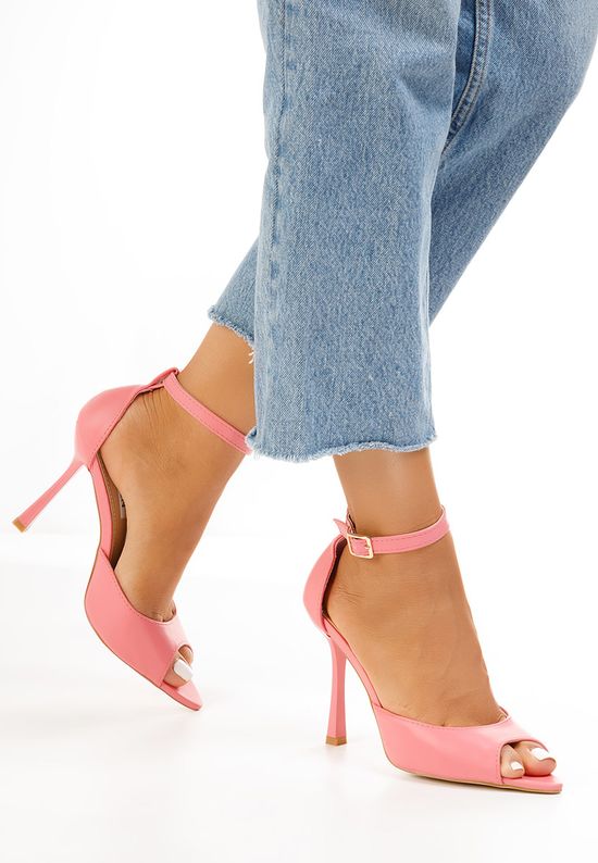 Πέδιλα Στιλέτο Paredes V2 ροζ, Μέγεθος: 39- zapatos