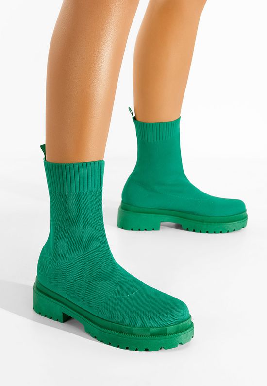 Γυναικεία Μποτάκια Liveto πρασινο, Μέγεθος: 39- zapatos