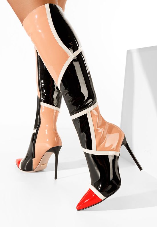 Μπότες με Τακούνι Madonna Πολυχρωμα, Μέγεθος: 39- zapatos
