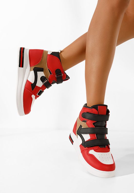 Sneakers γυναικεια Veleta κοκκινο, Μέγεθος: 39- zapatos