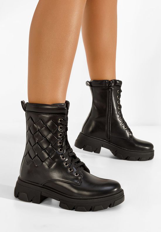 Αρβυλάκια γυναικεία μαύρα Bavia, Μέγεθος: 40- zapatos
