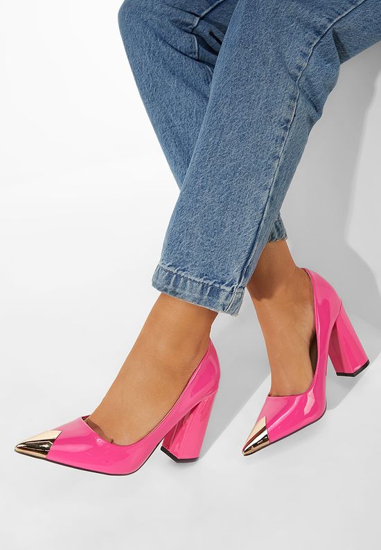 Γόβες ροζ Azul, Μέγεθος: 38- zapatos