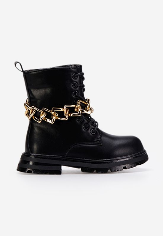 Κοριτσίστικες μποτάκια Μαύρα Lourosa, Μέγεθος: 28- zapatos