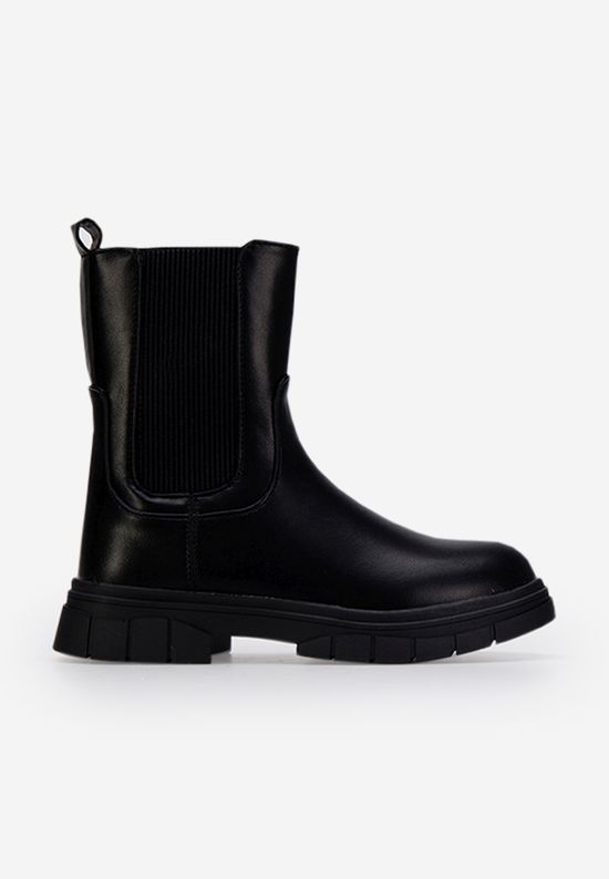 Παιδικά μποτάκια Μαύρα Salerna B, Μέγεθος: 31- zapatos