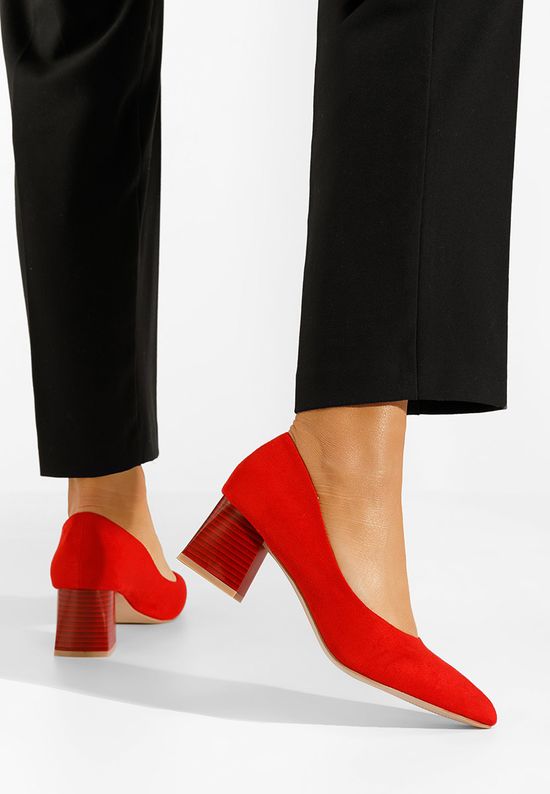 Γοβες Salma κοκκινο, Μέγεθος: 36- zapatos