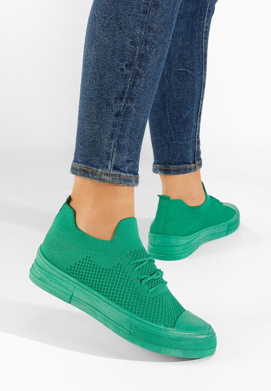 Γυναικεία sneakers Beverly πρασινο, Μέγεθος: 39- zapatos