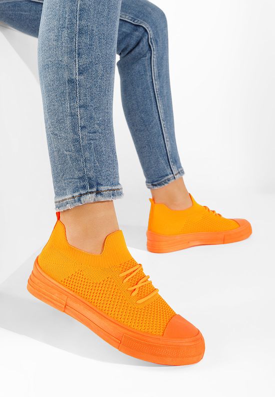 Γυναικεία sneakers Beverly Πορτοκαλι, Μέγεθος: 38- zapatos