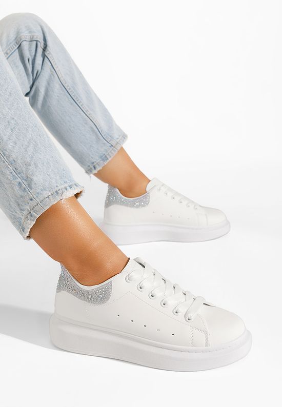 Sneakers γυναικεια Lucila λευκά V3, Μέγεθος: 39- zapatos