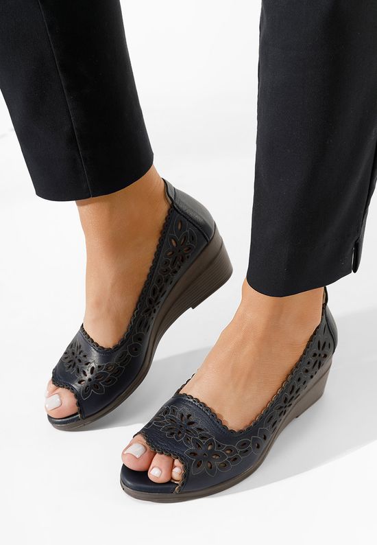 Δερμάτινα παπούτσια Amabella Νειβι, Μέγεθος: 37- zapatos