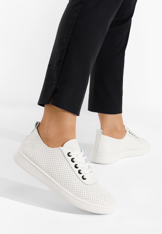 Casual παπουτσια γυναικεια Calista V2 λευκά, Μέγεθος: 37- zapatos