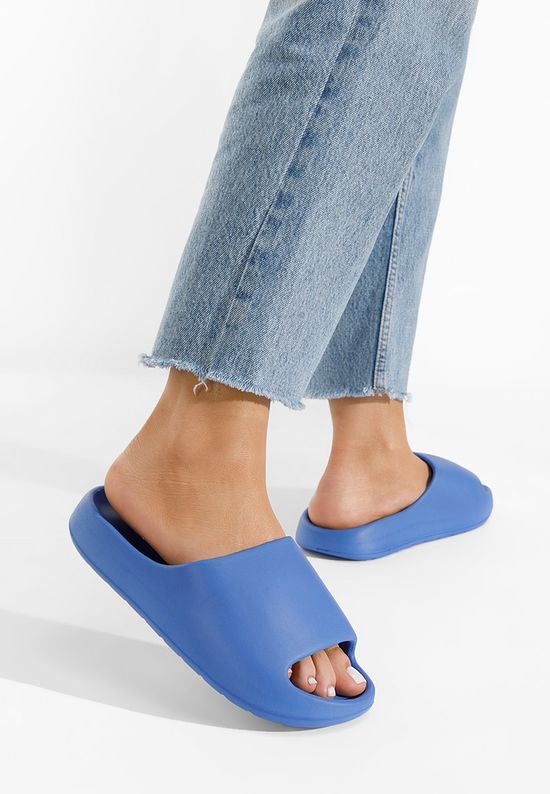 Μπλε σαγιονάρες Jomya, Μέγεθος: 38- zapatos
