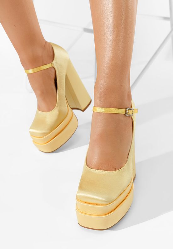Γοβες φιαπα Bia Κιντρινο, Μέγεθος: 38- zapatos