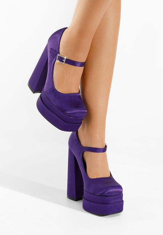 Γοβες φιαπα Tixe μωβ, Μέγεθος: 40- zapatos