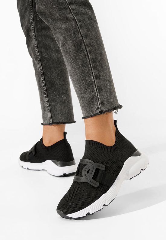 Sneakers γυναικεια Dacrosa μαύρα, Μέγεθος: 37- zapatos