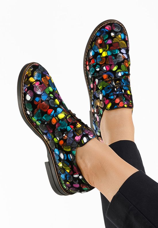 Oxford δερμάτινα γυναικεια Otivera V10 Πολυχρωμο, Μέγεθος: 36- zapatos