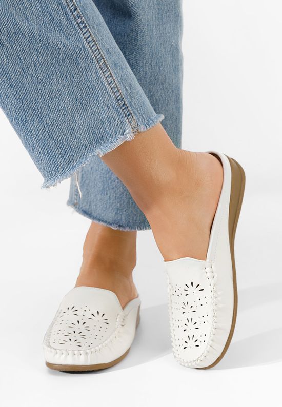 Γυναικεια σαμπο Pianura λευκά, Μέγεθος: 37- zapatos