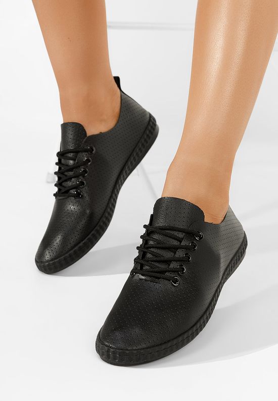 Casual παπουτσια γυναικεια Skede μαύρα, Μέγεθος: 37- zapatos