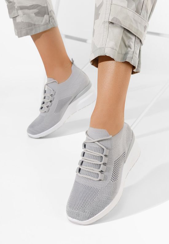 Sneakers με πλατφόρμα Boka V2 γκρι, Μέγεθος: 40- zapatos