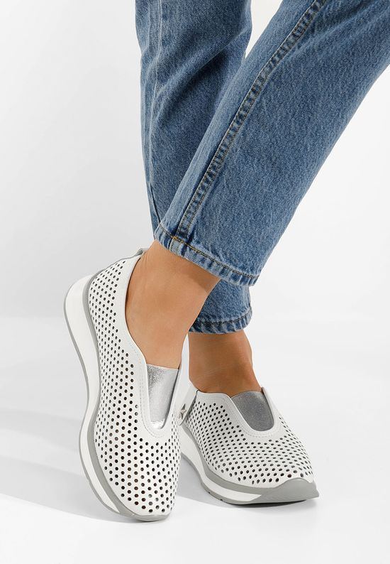 Παπούτσια Casual Marendola λευκά, Μέγεθος: 39- zapatos