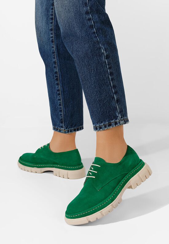 Παπούτσια Casual Besania πρασινο, Μέγεθος: 36- zapatos