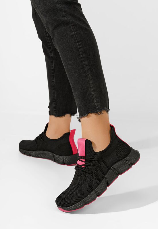 Αθλητικά παπουτσια γυναικεια Saleda μαύρα Zapatos