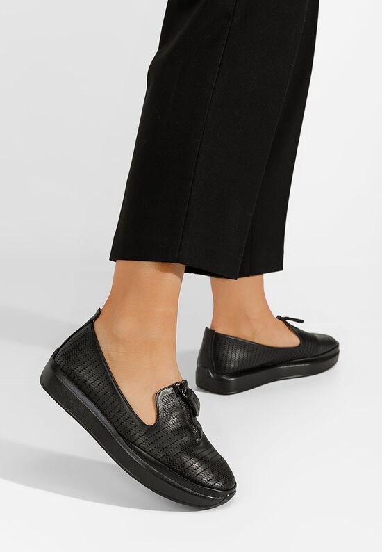 Casual παπουτσια γυναικεια Finnia μαύρα, Μέγεθος: 38- zapatos