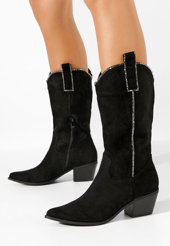 Καουμπόικες Μπότες Noemi Μαύρα, Μέγεθος: 39- zapatos