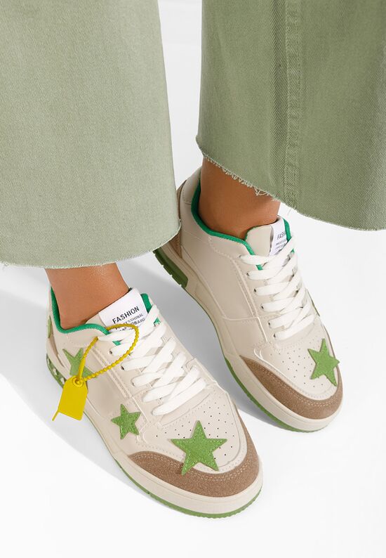 Sneakers γυναικεια Estreea πρασινο, Μέγεθος: 36- zapatos