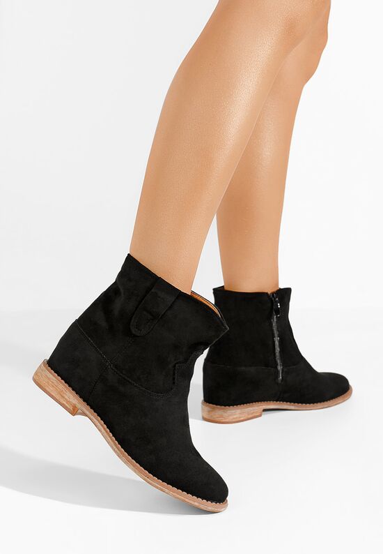 Μποτακια πλατφορμεσ Medova V3 Μαύρα, Μέγεθος: 39- zapatos