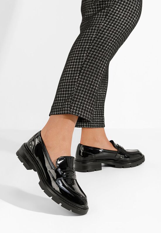 Loafers γυναικεια Oprah μαύρα, Μέγεθος: 40- zapatos