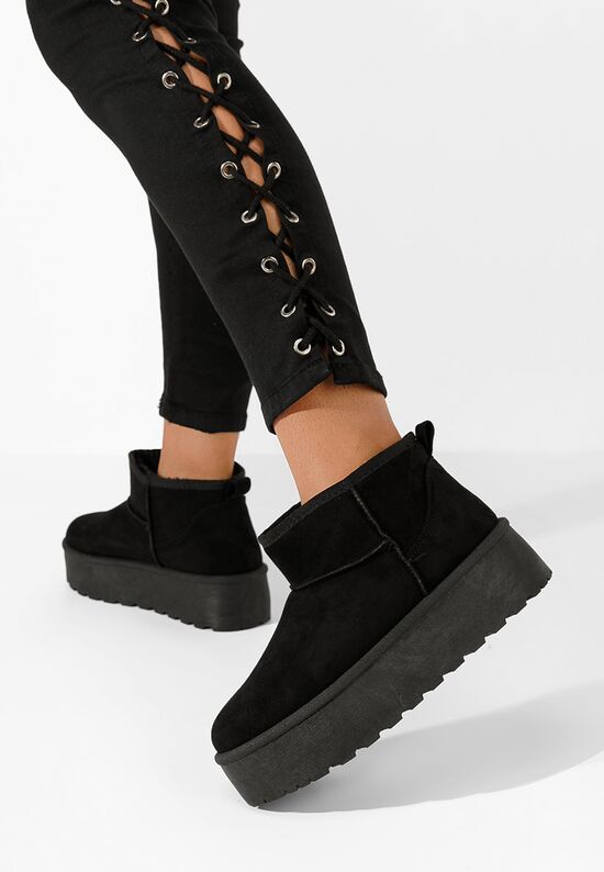Μπότες τύπου UGG Savieda V2 Μαύρα, Μέγεθος: 40- zapatos