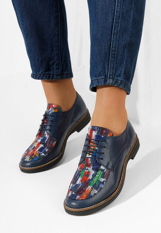 Oxford δερμάτινα γυναικεια Radiant V5 Νειβι, Μέγεθος: 38- zapatos