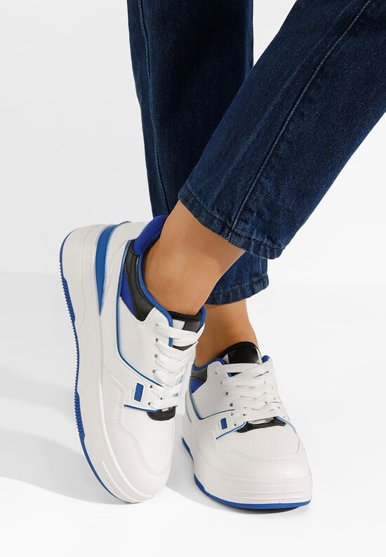 Sneakers με πλατφόρμα Kortney μπλε, Μέγεθος: 40- zapatos