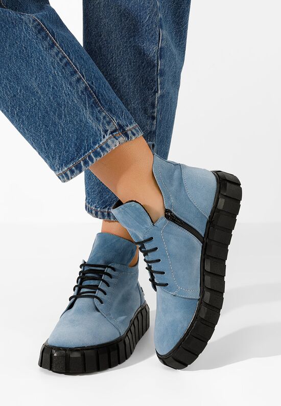 Παπούτσια Casual Argina μπλε, Μέγεθος: 35- zapatos