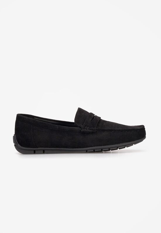 Mοκασινια ανδρικά Morris μαύρα, Μέγεθος: 47- zapatos