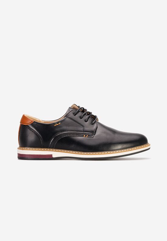 Ανδρικά παπούτσια casual Zenor μαύρα, Μέγεθος: 44- zapatos
