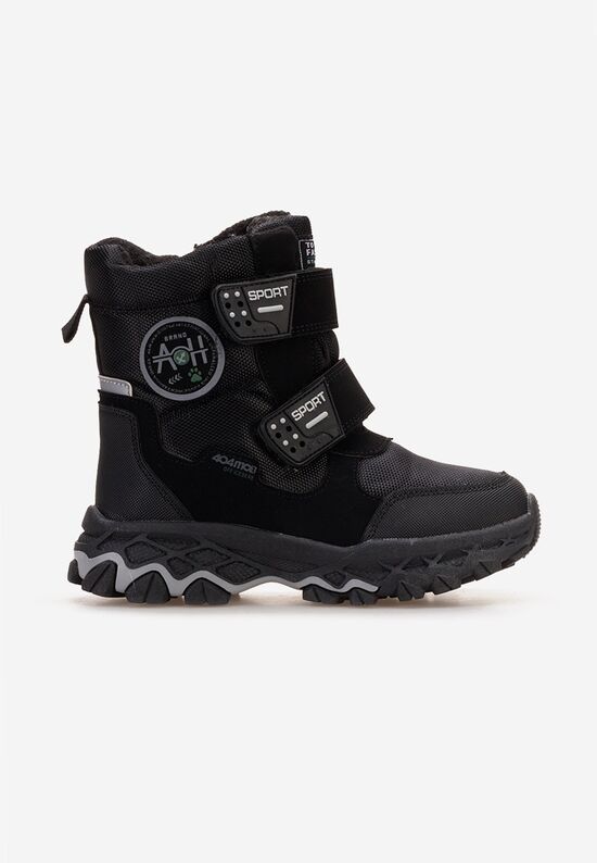 Μποτάκια για αγόρια Forrest Μαύρα, Μέγεθος: 32- zapatos