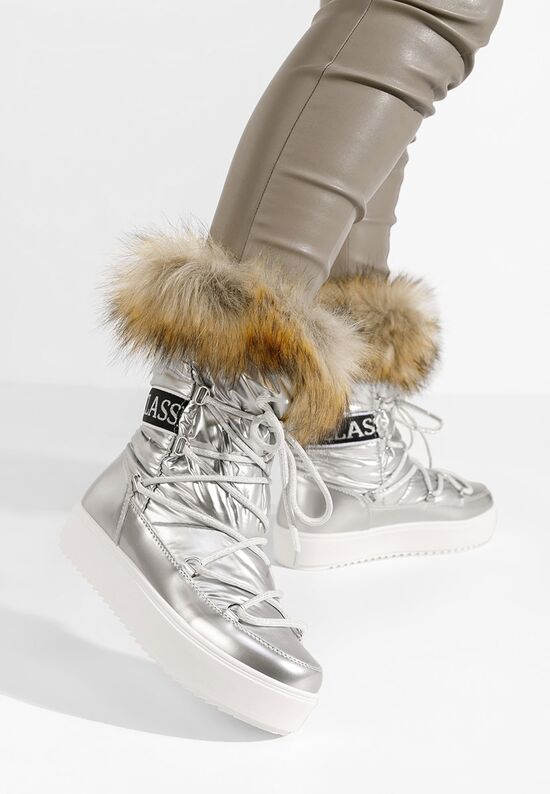 Γυναικείες Μπότες Χιονιού Kemisa V2 ασιμι, Μέγεθος: 37- zapatos