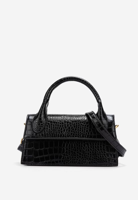 Τσάντα Χεριού Lixia Μαύρα, Μέγεθος: ONE SIZE- zapatos