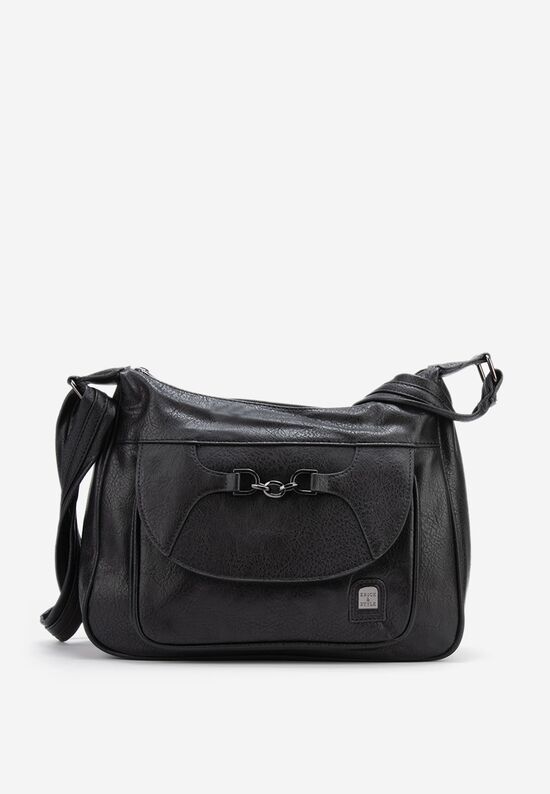 Τσάντα ωμου Vesola Μαύρα, Μέγεθος: ONE SIZE- zapatos