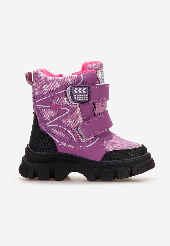 Κοριτσίστικες μποτάκια Mendoza μωβ, Μέγεθος: 28- zapatos