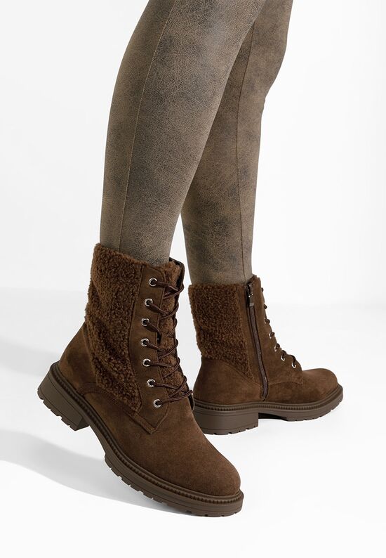 Αρβυλάκια γυναικεία Milaya καφε, Μέγεθος: 39- zapatos