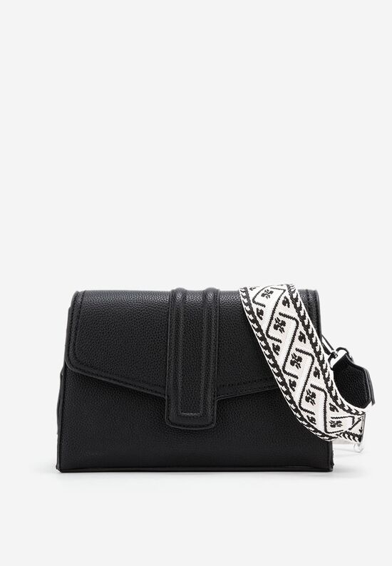Τσάντα ωμου Exalt Μαύρα, Μέγεθος: ONE SIZE- zapatos