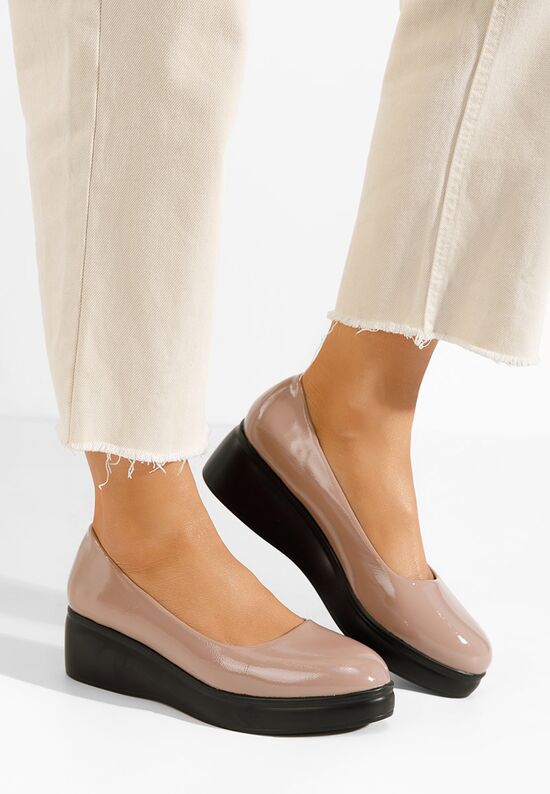 Casual παπουτσια γυναικεια Milanca V2 χακι, Μέγεθος: 38- zapatos