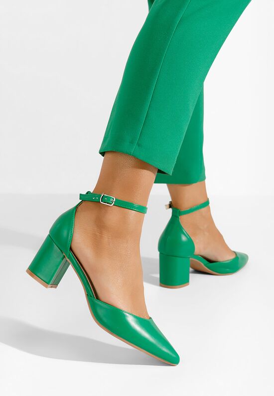 Γοβες Selity πρασινο, Μέγεθος: 40- zapatos